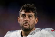 Randy Bullock of the Tennessee Titans looks on against the Buffalo Bills